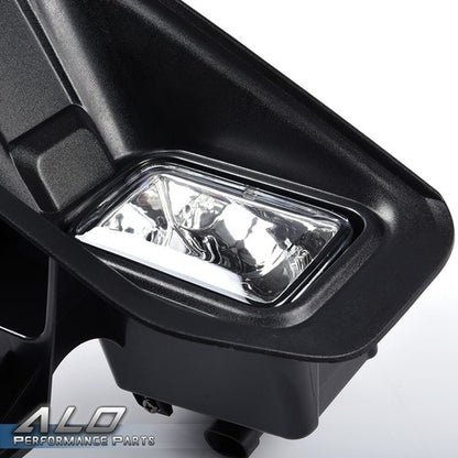 Solid Spare Fit For Ford F150 Pickup Front Bumper Fog Lights Driving Lamps Pair Left + Right
