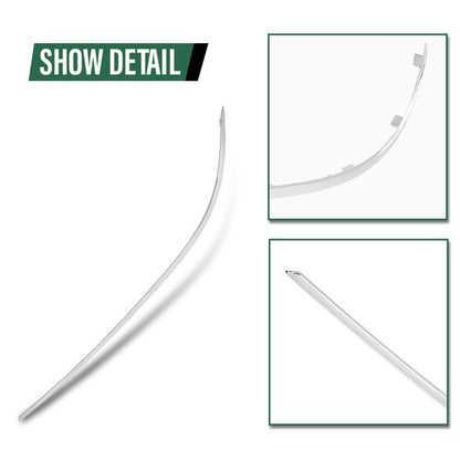 Solid Spare Front Bumper Trim Fit For 10-13 Mercedes Benz E350 E550 Side Molding Left+Right