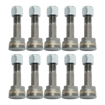 Solid Spare 10 pcs Stump Grinder Teeth Replacement For 1100 Stump Grinder Teeth