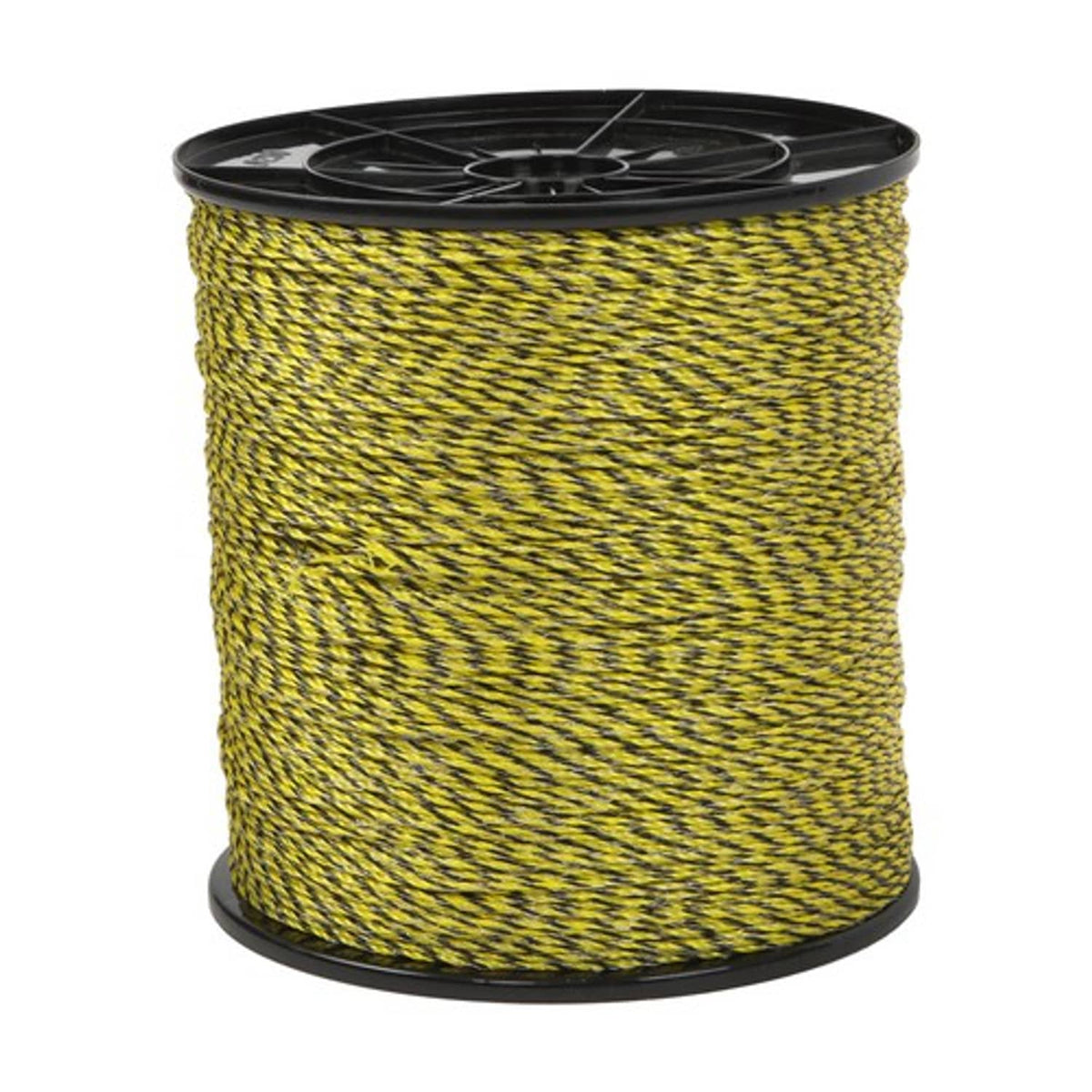 Solid Spare Yellow & Black 5050 Feet 1540 Meters 1/8" 6 Stainless Steel Strands Fence Wire