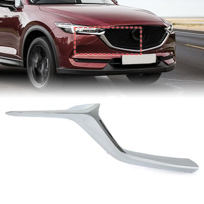 Solid Spare Passenger Right Front Bumper Lower Grille Molding Trim For Mazda CX-5 2017-2021