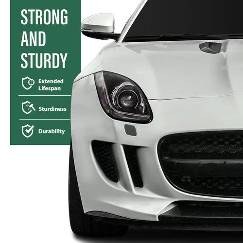 Solid Spare Fit For 2014-2019 Jaguar F-Type Headlight Washer Cover Right Side C2P22197LML