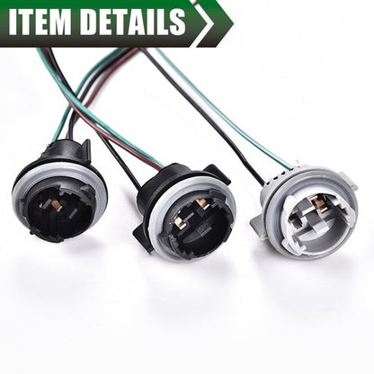Solid Spare New Fit For Chevy Silverado Pickup Truck Tail Light Lamp Wiring Harness LH Left