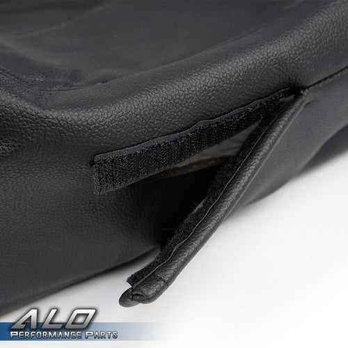Solid Spare Console Jump Leather Armrest Cover For 2007-2013 Chevy Silverado 1500 2500 3500