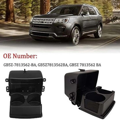 New Rear Passenger In Center Console Cup Holder for Ford Explorer 2011 2012-2019