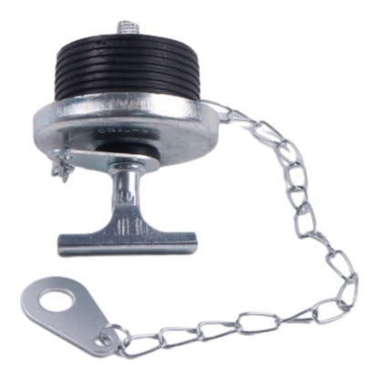 Solid Spare 2" Oil Filter Cap w/Chain 107981 for Cummins Engine N14 NTA855A L10 M11 855 ISM