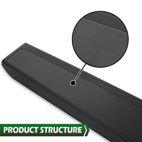 Solid Spare Tailgate Cap Molding Top Protector Fit For 2014-2019 Chevy Silverado/GMC Sierra