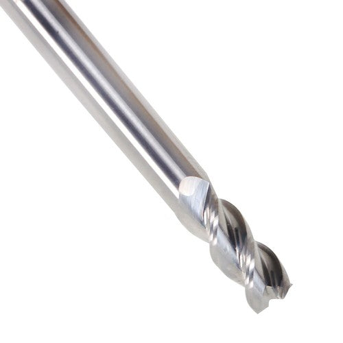Solid Spare 3 Pcs 1/4" Alu-Power 3 Flute Regular Carbide End Mill For Aluminum