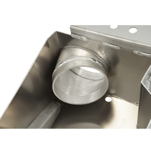 Solid Spare Silvery Intake Air Box Fit For Honda TRX250R TRX 250R ATV Aluminum