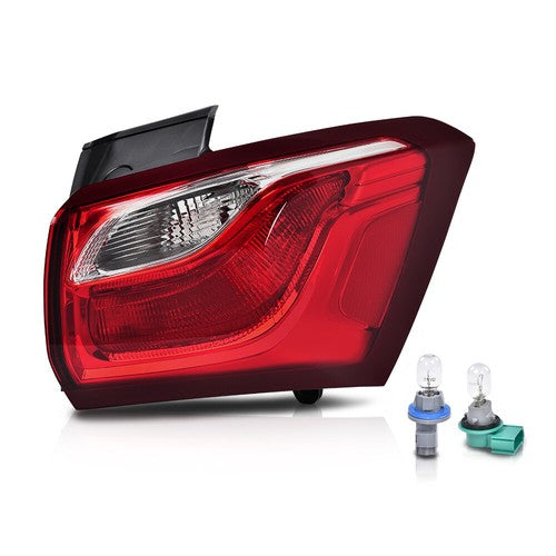 Solid Spare Fit For 18-20 Chevrolet Equinox Halogen Tail Light Brake Lamp Outer Right Side