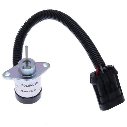 Solid Spare Stop Solenoid 1J710-60011 12V for Kubota Engine V2607