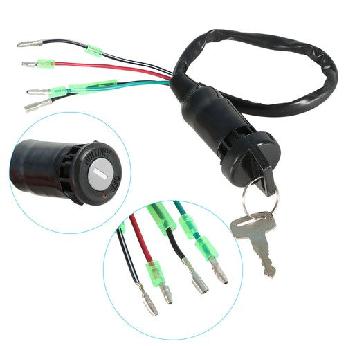 Solid Spare Fit For Honda CRF230 CRF230F 2003 2004-2007 High Quality Ignition Key Switch
