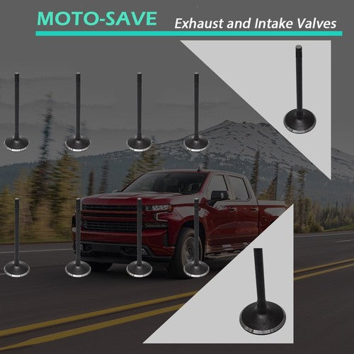 Solid Spare Engine Intake Valves Fit for GM Chevy Equinox GMC Terrain Buick Regal *8