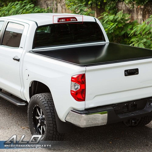 Solid Spare Fit For 2007-2016 Toyota Tundra LED 3rd Third Brake Tail Light Cargo Lamp Black