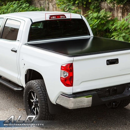Solid Spare Fit For 2007-2016 Toyota Tundra LED 3rd Third Brake Tail Light Cargo Lamp Black