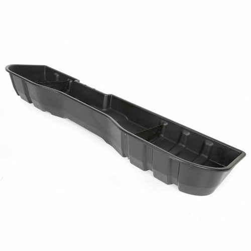 Solid Spare Black Underseat Storage Box for 07-18 Chevy Silverado 07-19 GMC Sierra CREW CAB
