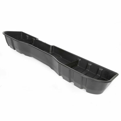 Solid Spare Black Underseat Storage Box for 07-18 Chevy Silverado 07-19 GMC Sierra CREW CAB