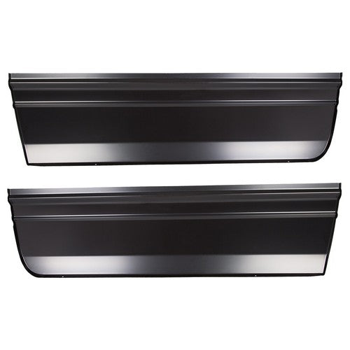 Solid Spare Pair LH RH For 94-02 Dodge Ram Lower Front Door Skin Set Except 4 Door Quad Cab