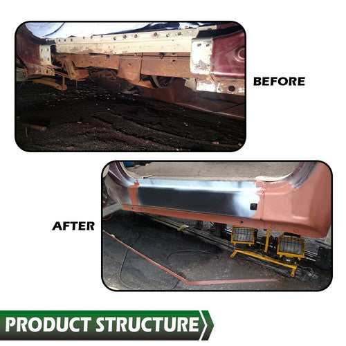 Solid Spare Fit For 2000-2005 Ford Excursion Replacement Rear Rocker Panels Left & Right