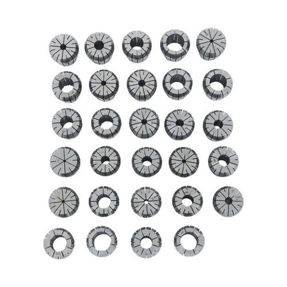Solid Spare 29 Pcs ER40 Precision Spring Collet Set Milling Lathe CNC Chuck Bit Holder Tool