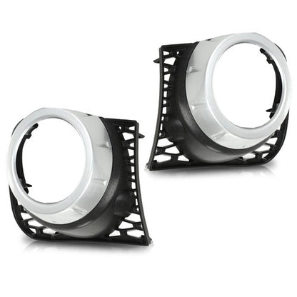Solid Spare Fit For 2010-2013 Land Rover Range Rover 5.0L Fog Light Bezel Left+Right Side