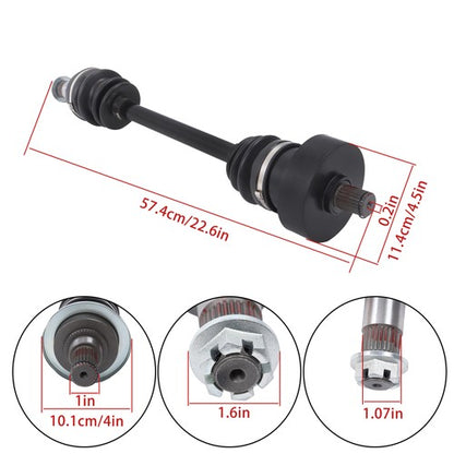 Solid Spare 0502-813 1502-345 Front Left CV Axles Drive Shaft For Arctic Cat 400 2006-2014