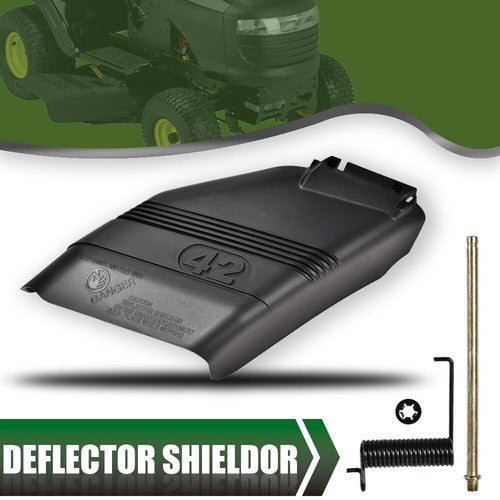 Solid Spare 42" Deflector Shield W/ Mounting Hardware 130968 532130968 Fit For Craftsman