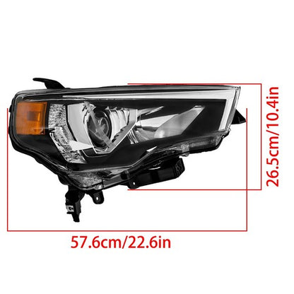 Solid Spare Front Headlight Headlamp For Toyota 4Runner 2021 2022 Right Side Clear Lens RH