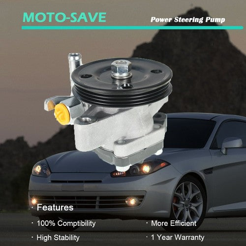 Solid Spare For Hyundai Elantra Sedan 2001-2006 57100-2D100 571002D100 Power Steering Pump