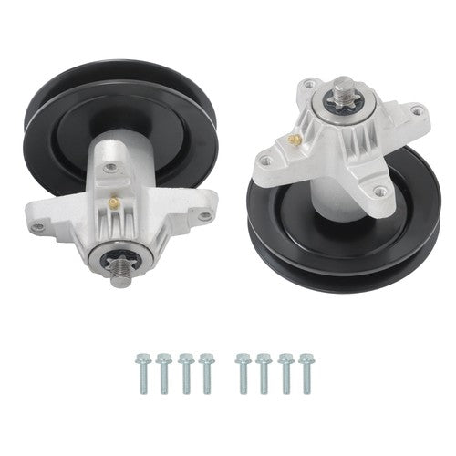 Solid Spare 2PK Spindle Assembly For Cub Cadet MTD 918-04456B 618-00456A 618-00456 285-843