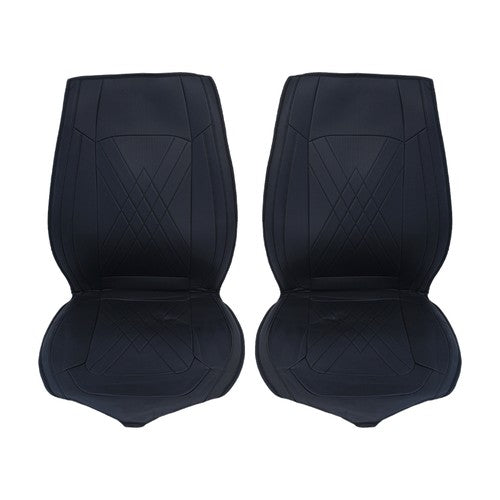 Leather Seat Covers Set for 2013-2026 Toyota Tacoma 5 Seats Front Rear Protector