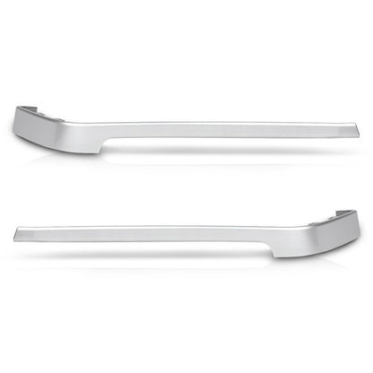 Solid Spare Fit For 2013-2022 Land Rover Range Rover Rear Bumper Side Cladding Trim Silver