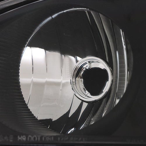 Solid Spare For Chevy Malibu 2004-2008 Headlights Headlamps Housing Halogen Black RH & LH