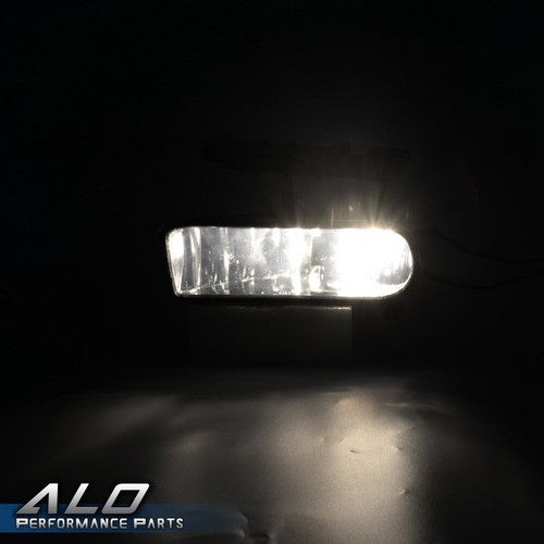 Solid Spare Fit For 1999-2002 GMC Sierra 1500/2500/3500 Smoke Lens Fog Lights Driving Lamps