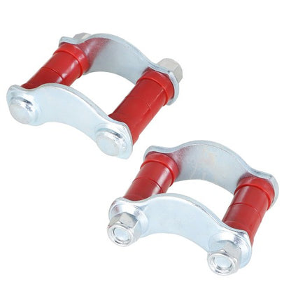 Solid Spare Fit For Chevrolet 150 210 Bel Air 1955/55 Rear Leaf Spring Shackle Kit One set