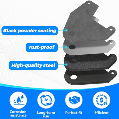 Solid Spare For Honda 250 Recon TRX ATV Ball Hitch 97-18 Powder Coated Finish With Hardware