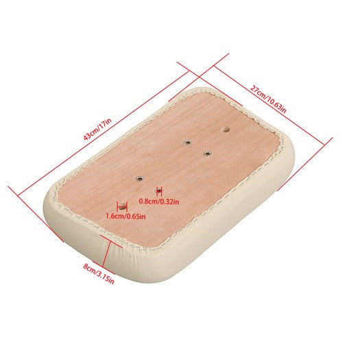 Solid Spare New 2× Seat Back Cushion Assembly For Club Car DS Golf Cart 1979-2000.5 White
