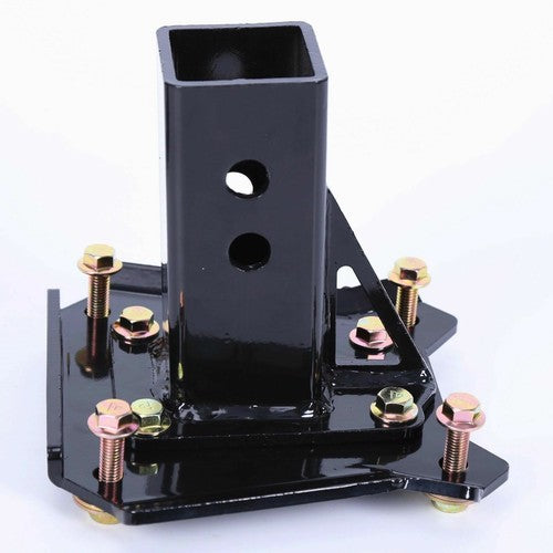 Solid Spare Trailer Receiver Hitch 2" Bolt On For 2014-2022 Polaris RZR XP / XP 4 1000