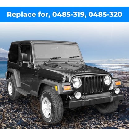 Solid Spare Metal Body Mounts Torque Boxes Floor Pan Supports Braces FOR 97-06 Wrangler TJ