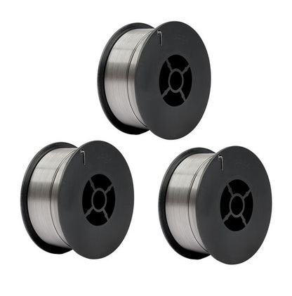 Solid Spare (3 x 2-Lb Spools)E71T-GS .035" Flux Core Welding Wire - Gasless Mild Steel MIG