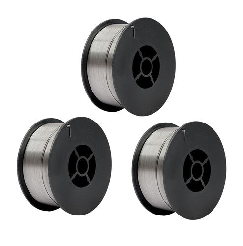 Solid Spare (3 x 2-Lb Spools)E71T-GS .035" Flux Core Welding Wire - Gasless Mild Steel MIG