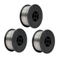 Solid Spare (3 x 2-Lb Spools)E71T-GS .035" Flux Core Welding Wire - Gasless Mild Steel MIG