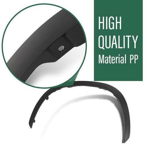 Solid Spare Fit For 2020-2023 Toyota Highlander Front Left Side Fender Flare Wheel Arch Trim