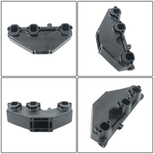 Solid Spare For Volvo Penta 4.3L V6 Exhaust Manifold 3857656 3857678 18-1848 3852338-7
