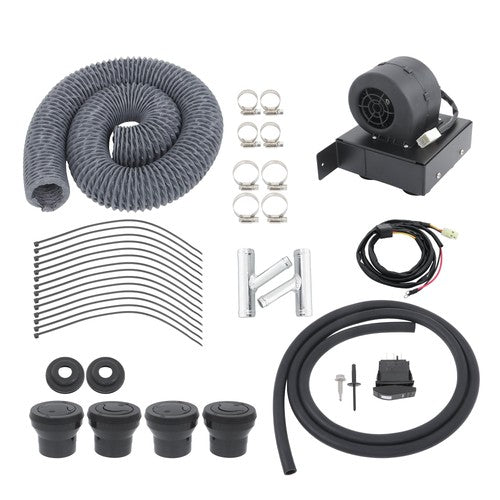 Solid Spare For Polaris Ranger 800 2010-2015 SSHK160-00 Inferno Cab Heater Kit with Defrost