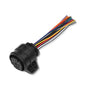 Solid Spare For 0BH AUDI A4 VW Phaeton Transmission Connector 16-Pin Plug w/Wires 3D0973993