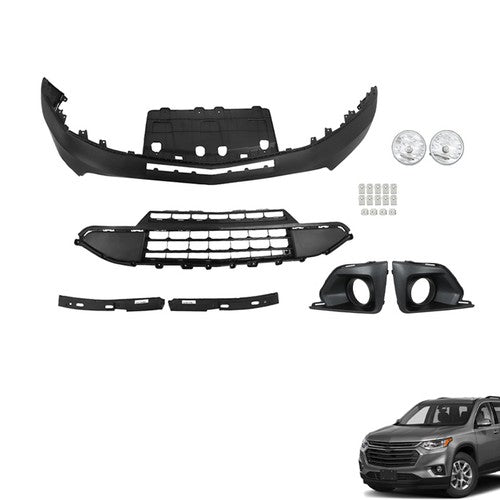 Solid Spare Front Lower Bumper Grill Fog Lamp Cover Bracket For Chevrolet Traverse 18-20 New