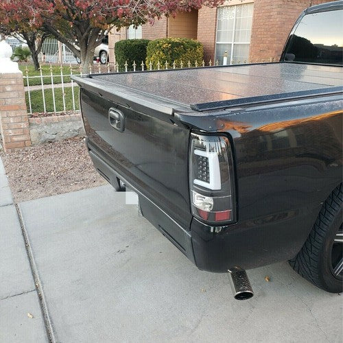 Solid Spare Tailgate Spoiler Wing Fit For 1999-2006 Chevy Silverado Sierra 1500