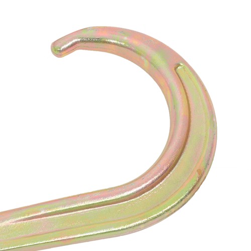 Solid Spare Working Load 7100lbs Double Limb Hook Chain 3/8in*2ft G80 Chain 15IN J Hooks