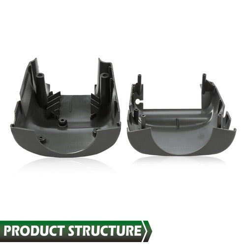 Solid Spare Fit For 1990-1995 Toyota 4Runner Truck Steering Column Cover Trim Gray